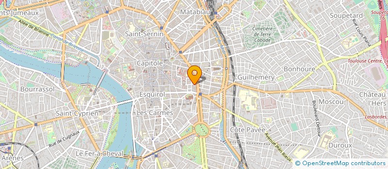 localisation de l'entreprise D.T.S DISTRISUD ACIER  TOULOUSE