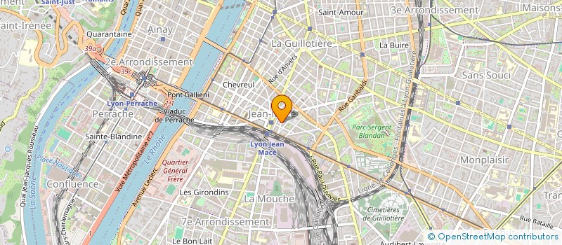 localisation de l'entreprise D T T  LYON