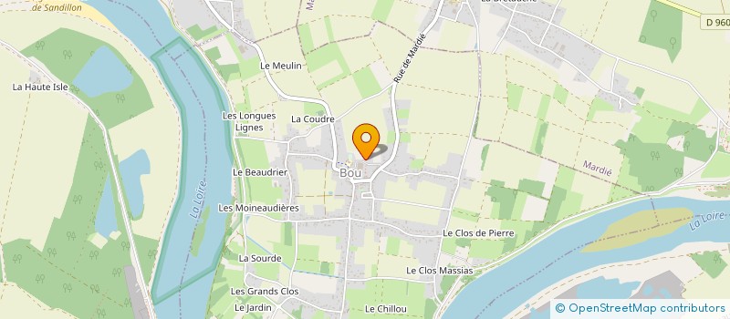 localisation de l'entreprise D-TECH à BOU
