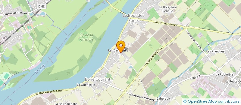 localisation de l'entreprise D-THERM à SAINT-JULIEN-DE-CONCELLES