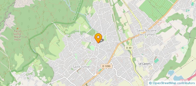 localisation de l'entreprise D TIAMAT à SAINT-ISMIER