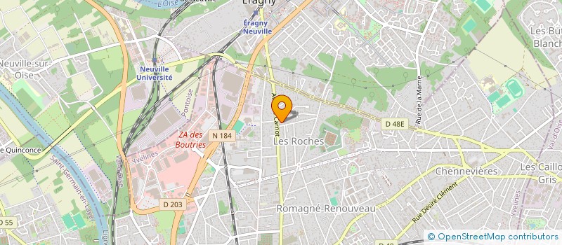 localisation de l'entreprise D-TY CONSULTING  CONFLANS-SAINTE-HONORINE