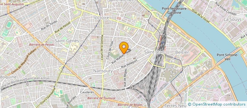 localisation de l'entreprise D.U.D.Y DENTAL CONSEILS  BORDEAUX