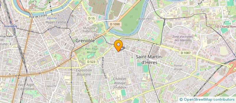 localisation de l'entreprise D UN AUTRE OEIL  GRENOBLE