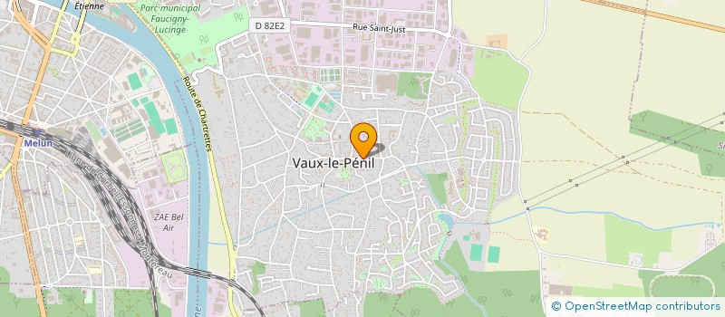 localisation de l'entreprise D'UN MUR A L'AUTRE à VAUX-LE-PENIL