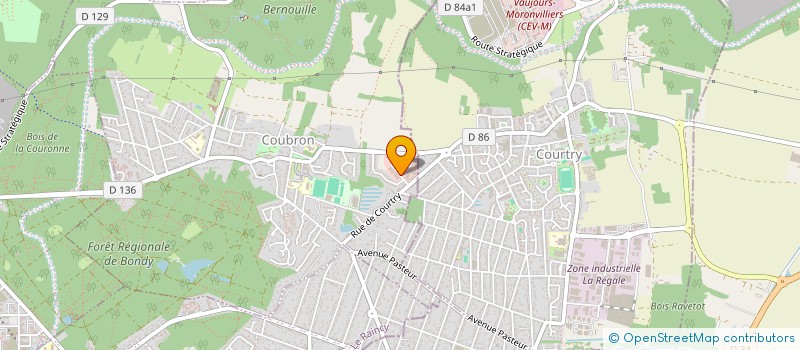 localisation de l'entreprise D'UN OEIL A L'AUTRE à COUBRON
