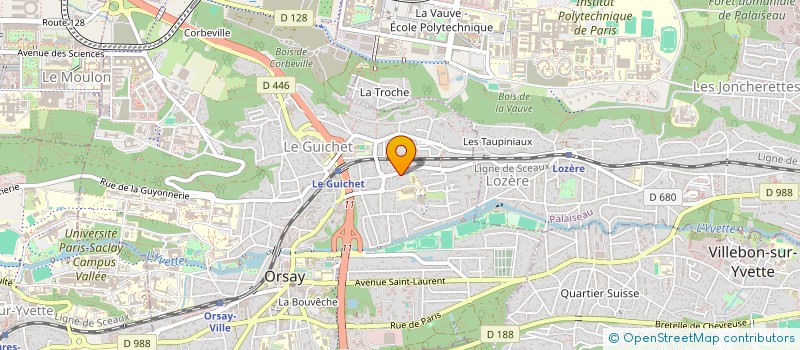 localisation de l'entreprise D'UN THEATRE L'AUTRE à ORSAY