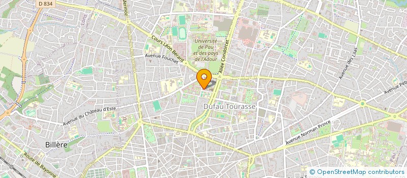 localisation de l'entreprise D'UN VERSANT A L'AUTRE à PAU