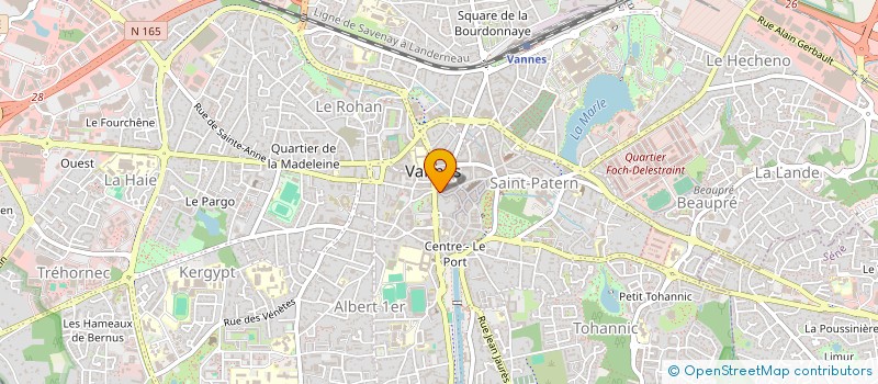 localisation de l'entreprise D'UNE BAIE A L'AUTRE à VANNES