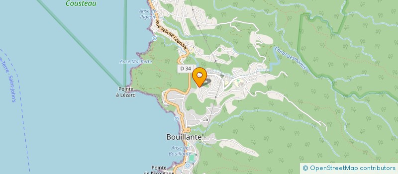 localisation de l'entreprise D'UNE ILE A L'AUTRE à BOUILLANTE