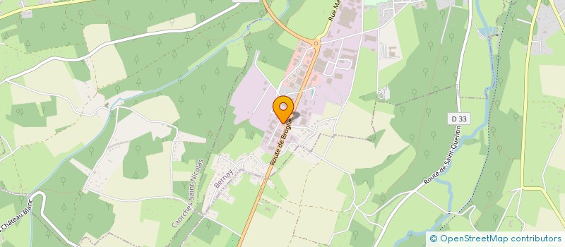 localisation de l'entreprise D'UNE MAIN A L' AUTRE à BERNAY