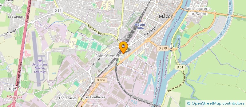 localisation de l'entreprise D'UNE RIVE A L'AUTRE à MACON