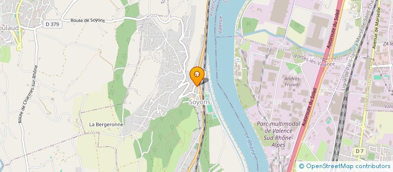 localisation de l'entreprise D'UNE RIVE A L'AUTRE  SOYONS