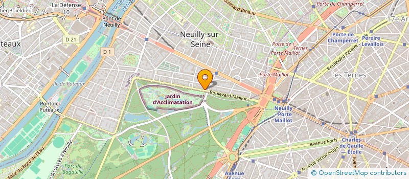 localisation de l'entreprise D.UNIT SECURITE & PROTECTION à NEUILLY-SUR-SEINE