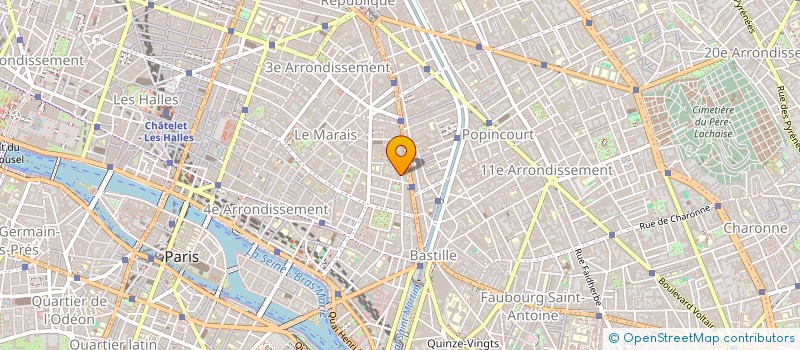 localisation de l'entreprise D'USSEL & DECOSTER  PARIS