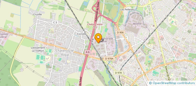 localisation de l'entreprise D-V  CHATENOY-LE-ROYAL