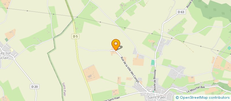 localisation de l'entreprise D.V.A.N SERVICES, CONSEILS & PRESTATIONS  SAINT-PAER