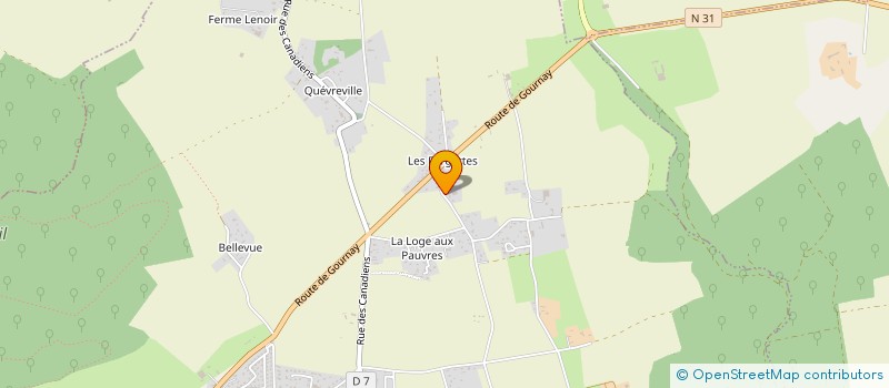 localisation de l'entreprise D.V.L.  SAINT-JACQUES-SUR-DARNETAL