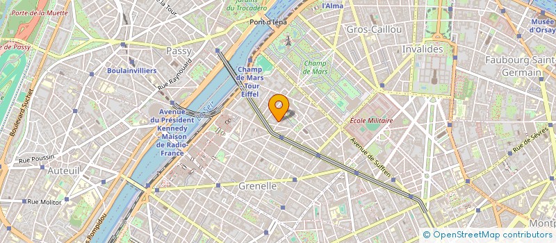 localisation de l'entreprise D V M  PARIS