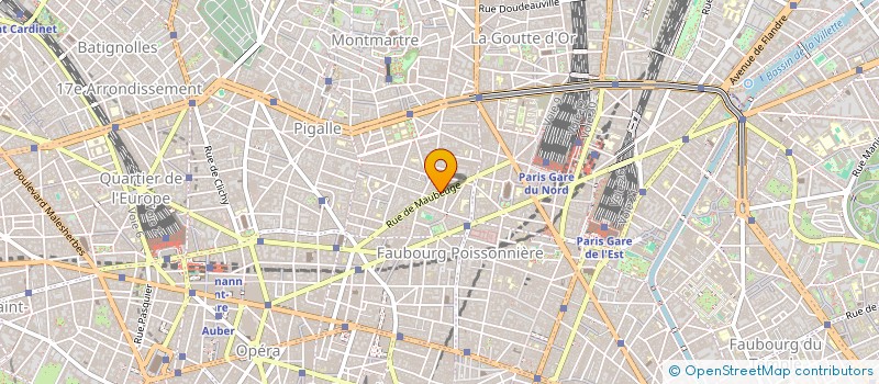 localisation de l'entreprise D V P  PARIS