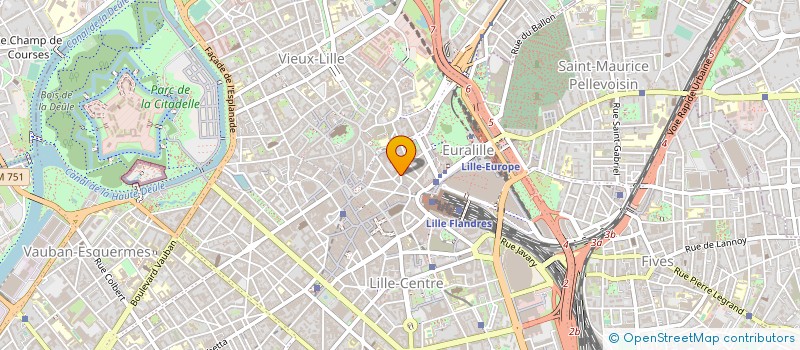 localisation de l'entreprise D V P CONSULTANTS SARL à LILLE