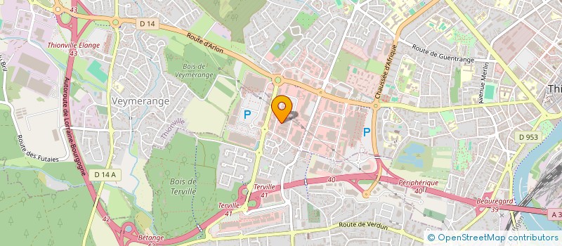 localisation de l'entreprise D V SERVICE à TERVILLE
