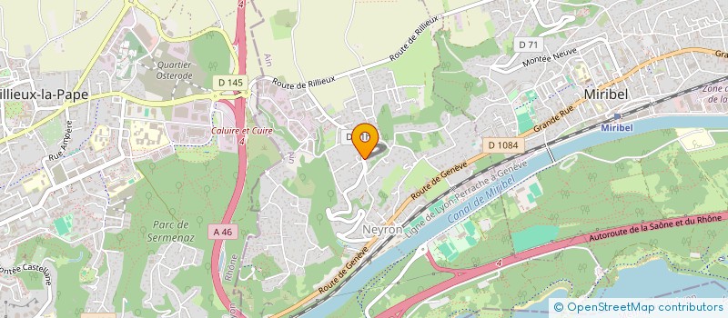 localisation de l'entreprise D.VALASKI  NEYRON