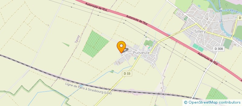 localisation de l'entreprise D-VIEW à PUISIEULX