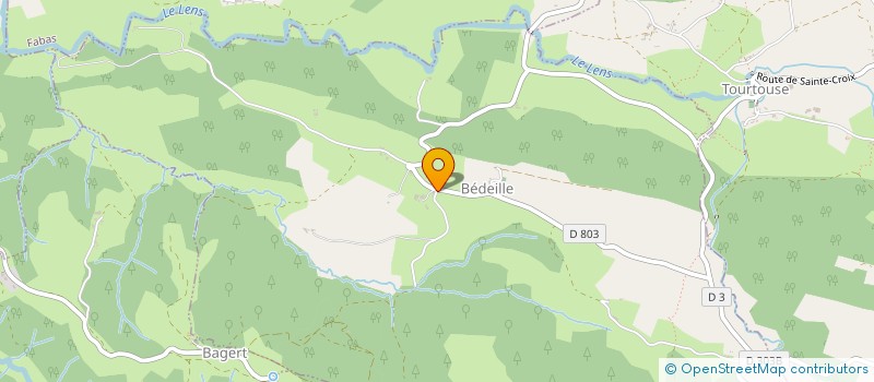 localisation de l'entreprise D.W.M à STE-CROIX-VOLVESTRE