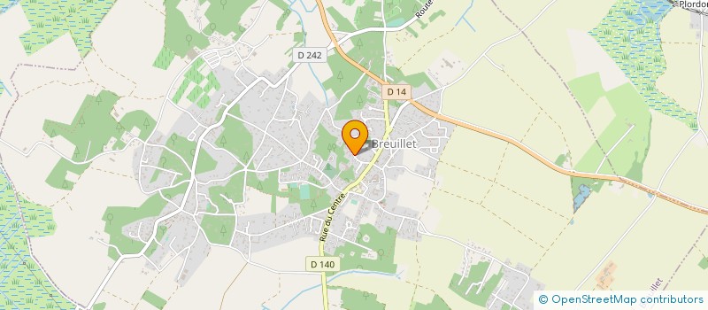 localisation de l'entreprise D.W. MOBIL à BREUILLET