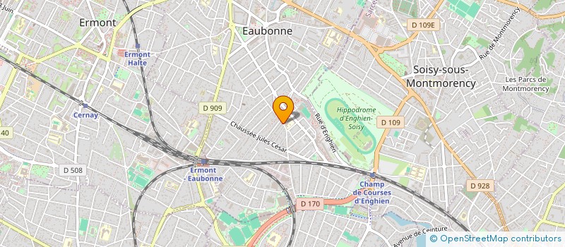 localisation de l'entreprise D.W.T à EAUBONNE