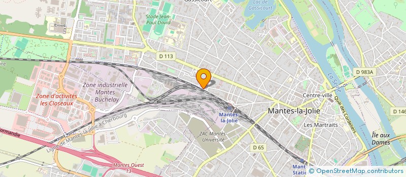 localisation de l'entreprise D'WICH  MANTES-LA-JOLIE