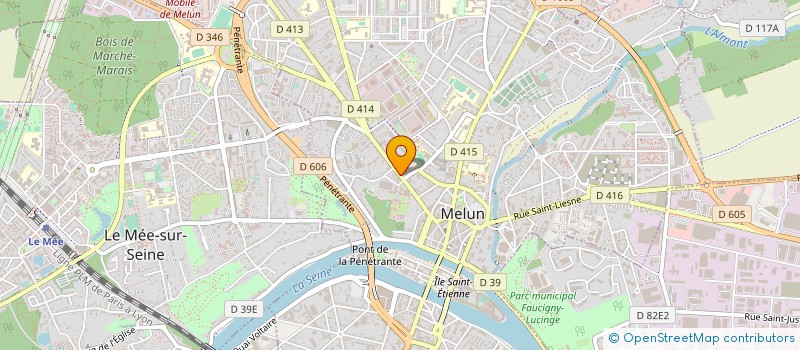 localisation de l'entreprise D.Z.C à MELUN