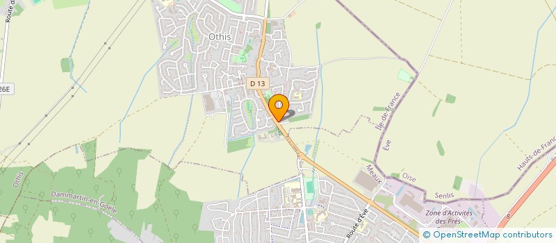 localisation de l'entreprise D.Z.Z  OTHIS