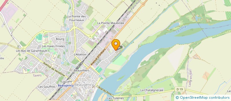 localisation de l'entreprise D1.33 à BEAUGENCY