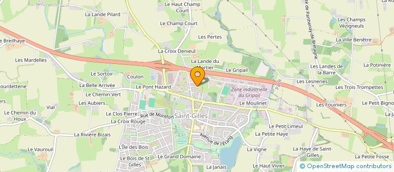 localisation de l'entreprise D10 INVEST à SAINT-GILLES