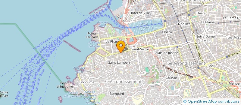 localisation de l'entreprise D12 à MARSEILLE
