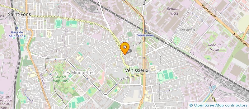 localisation de l'entreprise D123 SERVICES à VENISSIEUX