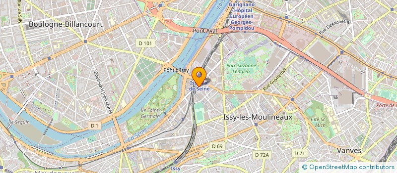 localisation de l'entreprise D1FFER à ISSY-LES-MOULINEAUX