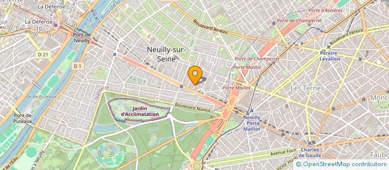 localisation de l'entreprise D2 CONSEIL à NEUILLY-SUR-SEINE