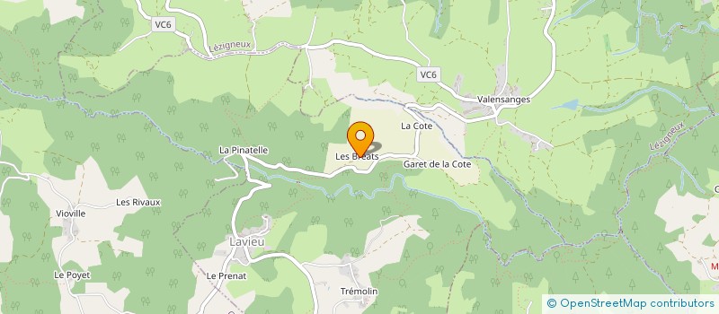 localisation de l'entreprise D2 DENORMANDIE  LAVIEU