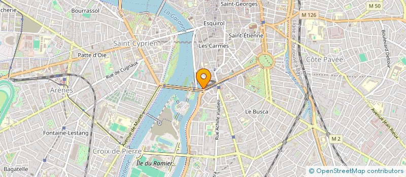 localisation de l'entreprise D2 IMMOBILIER à TOULOUSE