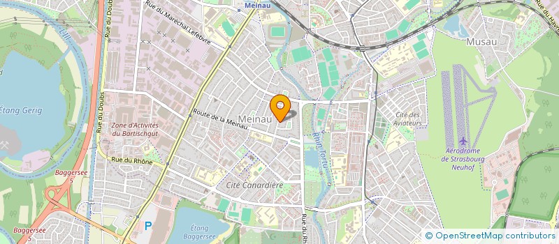 localisation de l'entreprise D2A CAPIAL à STRASBOURG