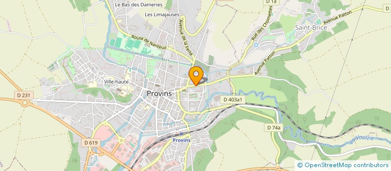 localisation de l'entreprise D2A DEVELOPPEMENT  PROVINS
