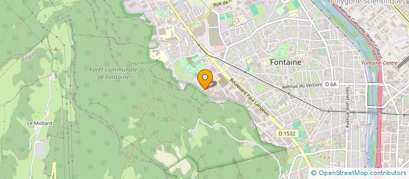 localisation de l'entreprise D2A FINANCES à FONTAINE