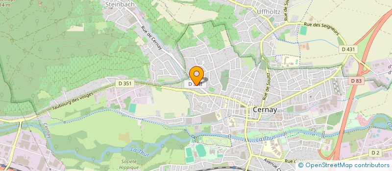 localisation de l'entreprise D2B  UFFHOLTZ