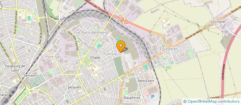 localisation de l'entreprise D2B HOLDING  REIMS