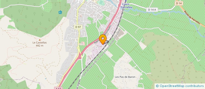 localisation de l'entreprise D2B RENOVATION à LA FARLEDE