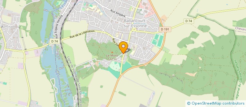 localisation de l'entreprise D2BAB à BALLANCOURT-SUR-ESSONNE