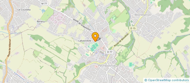 localisation de l'entreprise D2C  PECHBONNIEU